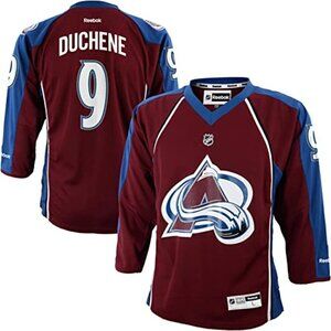 Colorado Avalanche Matt Duchene Burgundy Youth Home Replica Jersey Size S/M